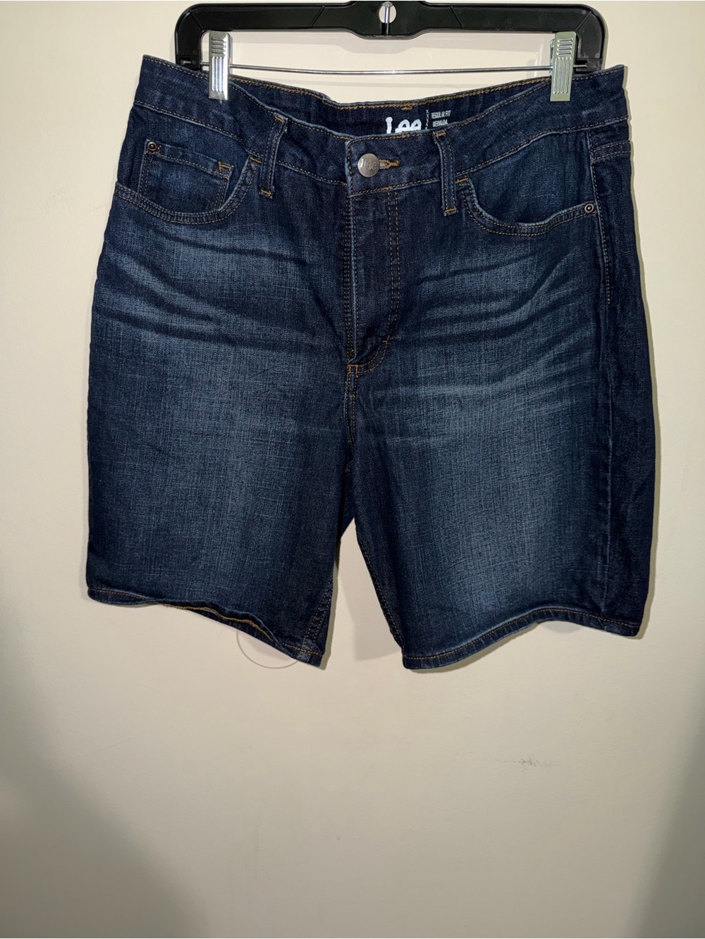 Lee Men’s Indigo Wash Denim Shorts
